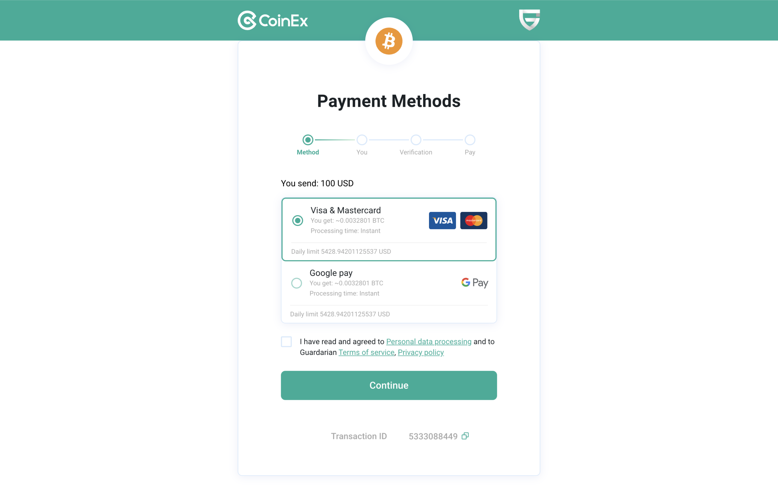 Integrate Crypto On Ramp Off Ramp Guardarian