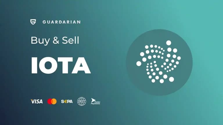 Buy & Sell IOTA Token on Guardarian!