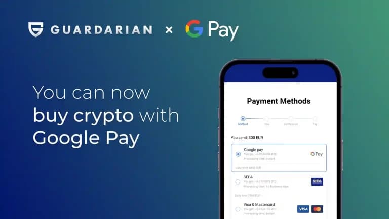 Buy Crypto Instantly with Google Pay