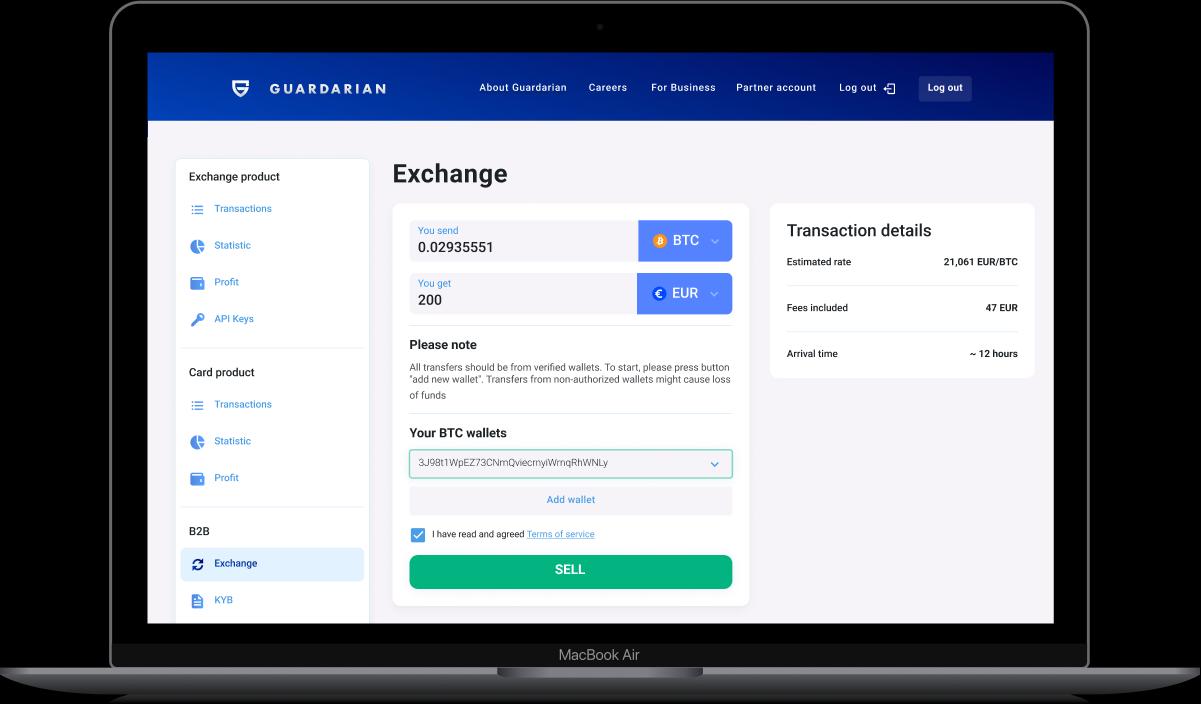 Exchanges for businesses