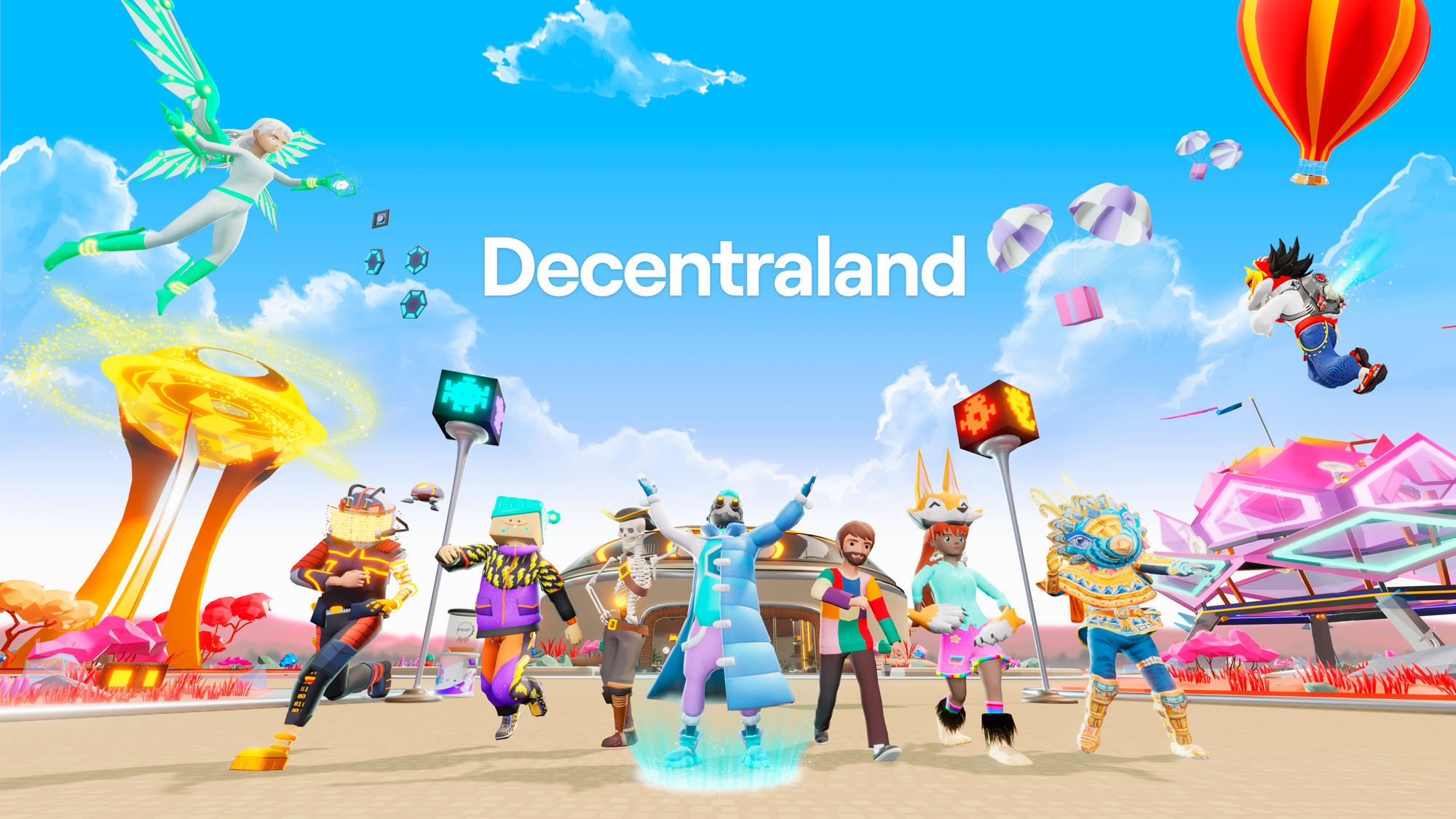 Decentraland - 5 important tokens on Ethereum Blockchain
