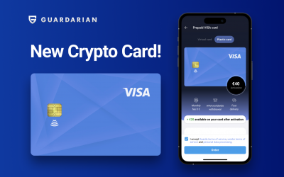 Guardarian Crypto Card Is Here! 💳
