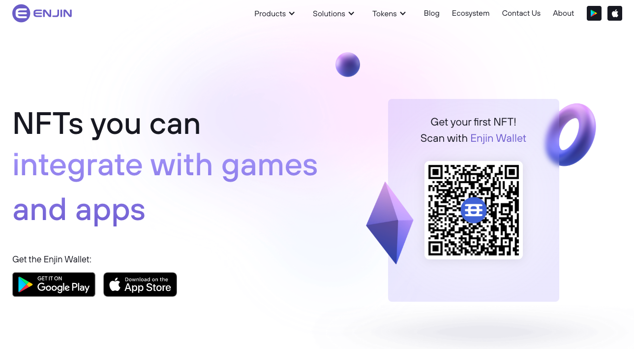 10 Best Metaverse Tokens to invest in 2023 - number 10 - Enjin