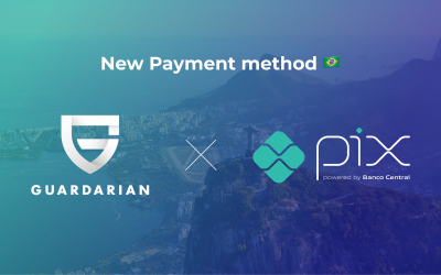 Buy Crypto with PIX on Guardarian 🇧🇷