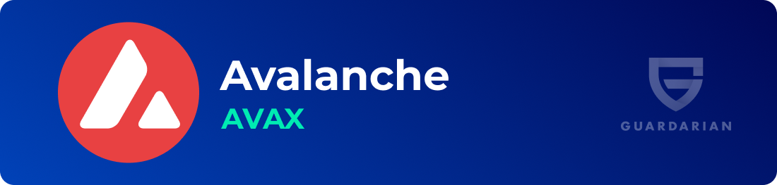 Avalanche - AVAX: Guardarian On-ramp. Buy & sell crypto without registration
