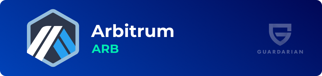 Arbitrum (ARB) logo. 10 Best DAO Projects to Invest in: 2023 Edition