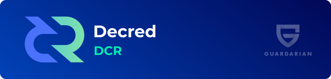 Decred (DCR) logo. 10 Best DAO Projects to Invest in: 2023 Edition