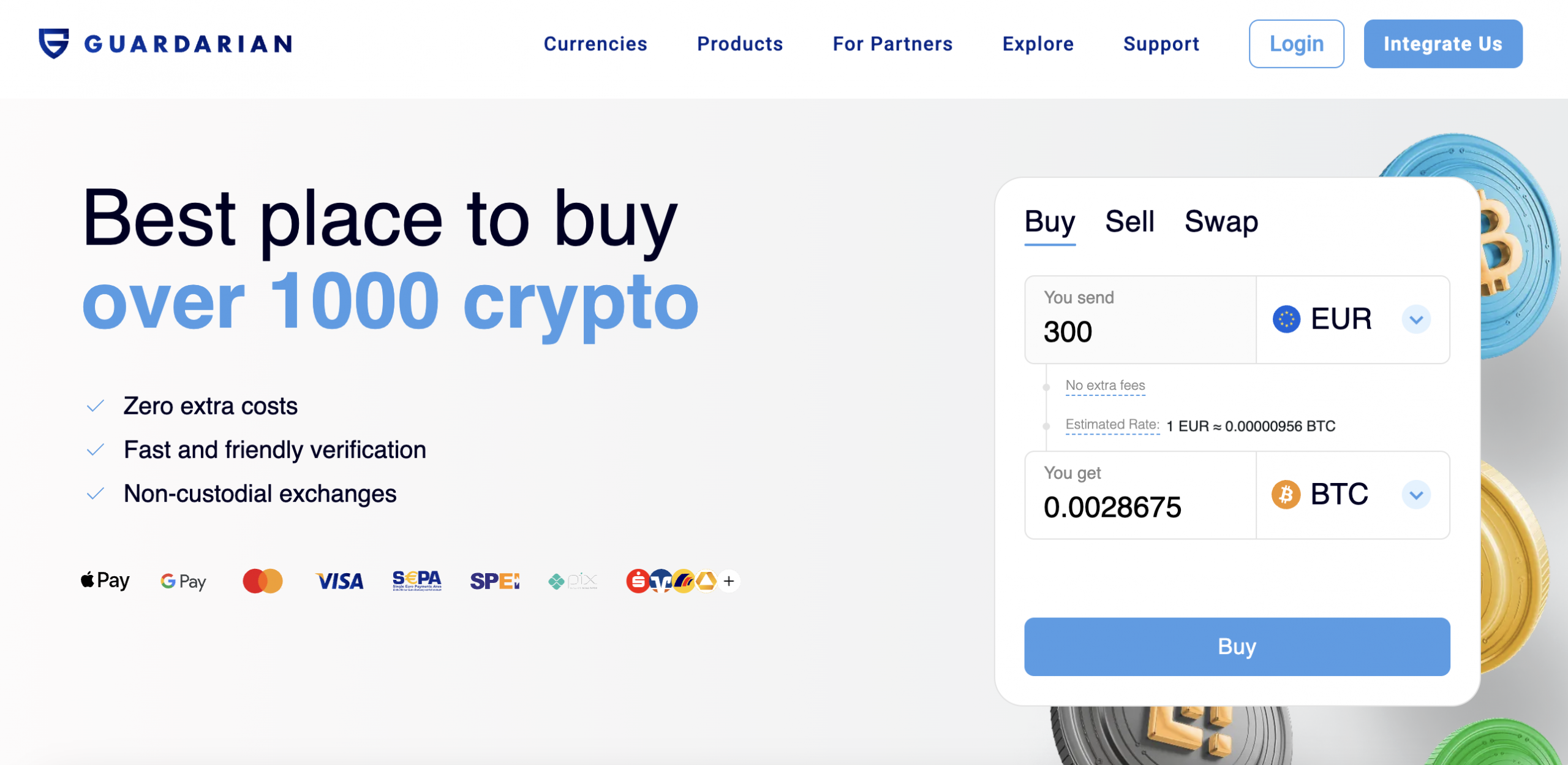 Top 6 Cryptocurrencies to Buy in 2026 | Guardarian