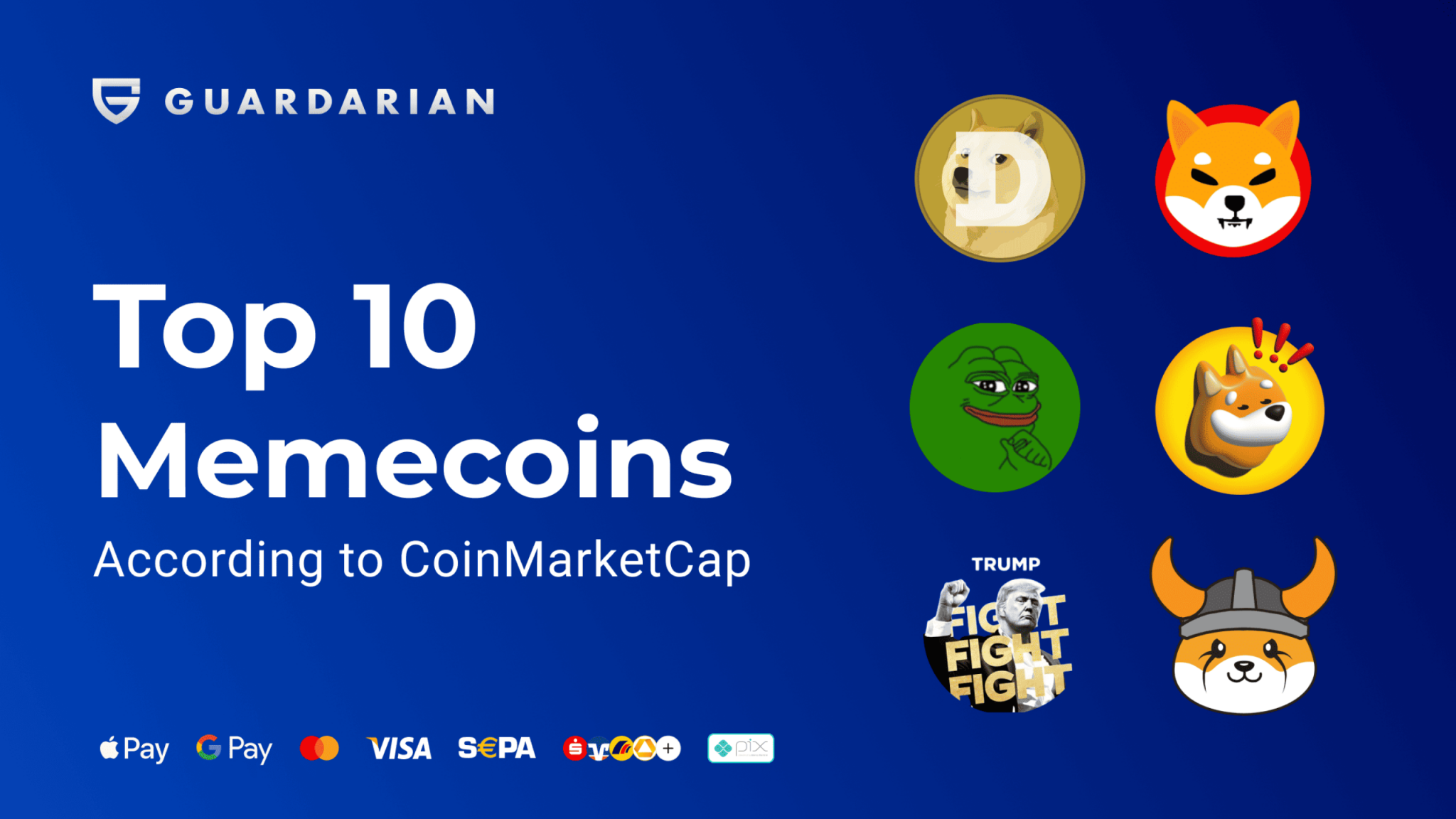 Buy, Sell & Swap Memecoins | Guardarian