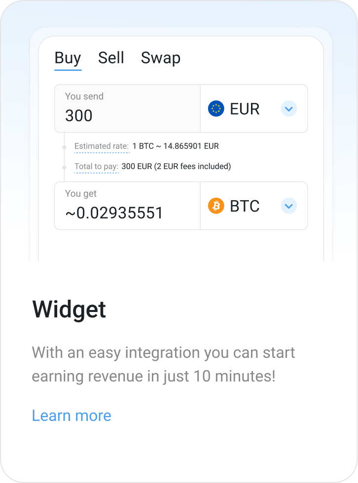 Crypto Widget