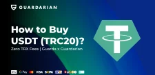 How to Buy USDT (TRC20) — Zero TRX Fees | Guardarian x Guarda