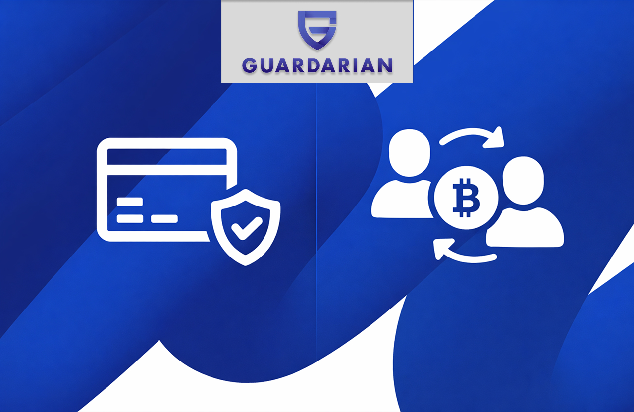 How to Buy Crypto Safely Card vs P2P Guardarian. Differences between on-ramp and P2P crypto exchanges