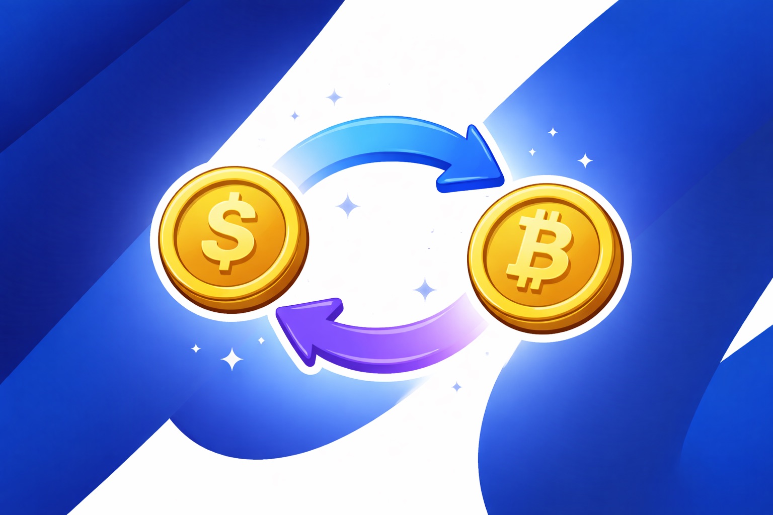 Fiat to crypto exchange