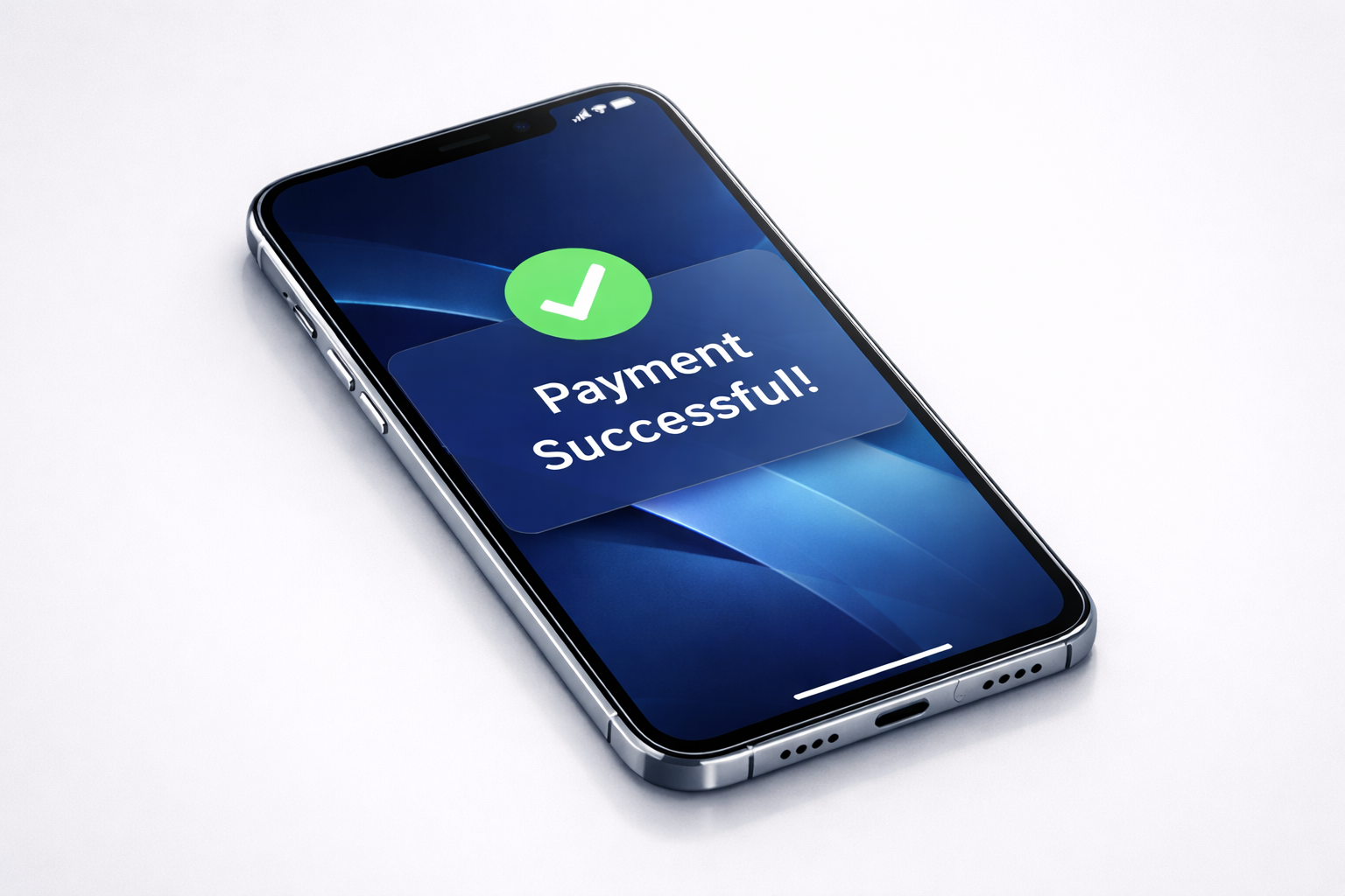 Successful crypto OTC transaction on the smartphone