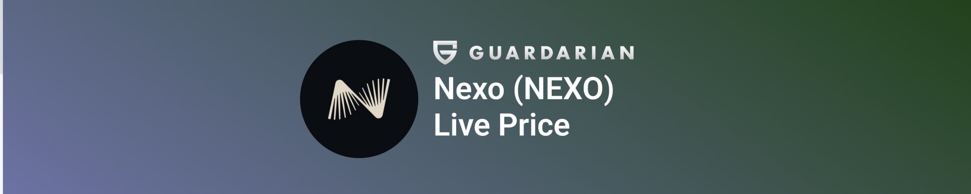 Nexo (NEXO) Price