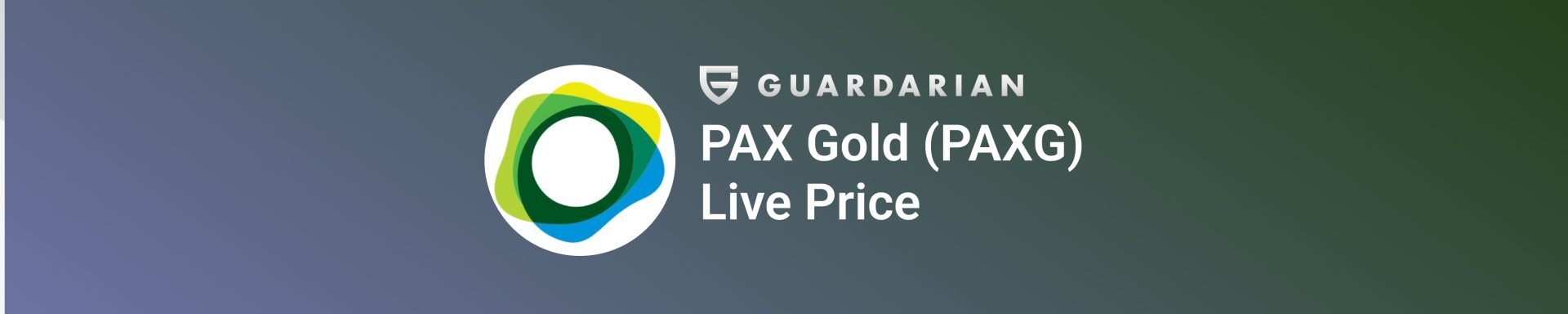 PAX Gold (PAXG) Price
