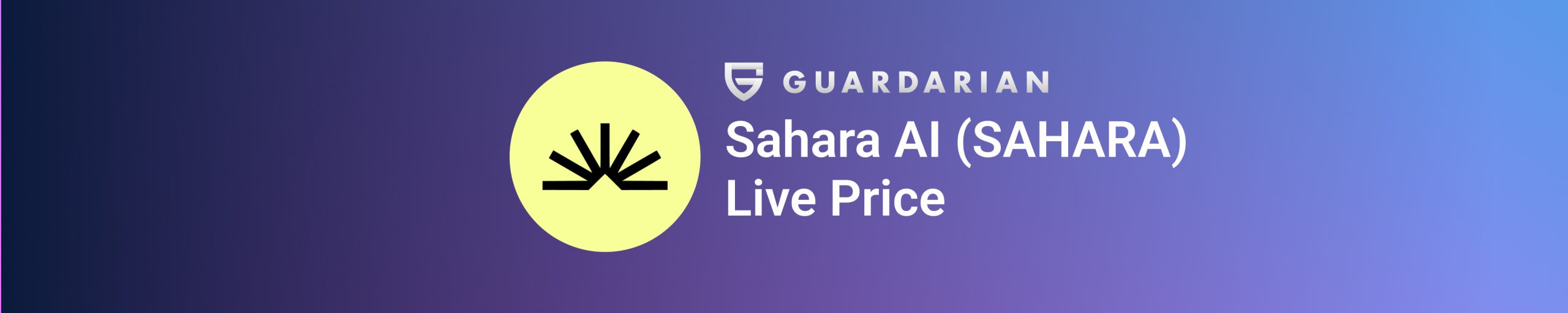 SAHARA Live Price cover