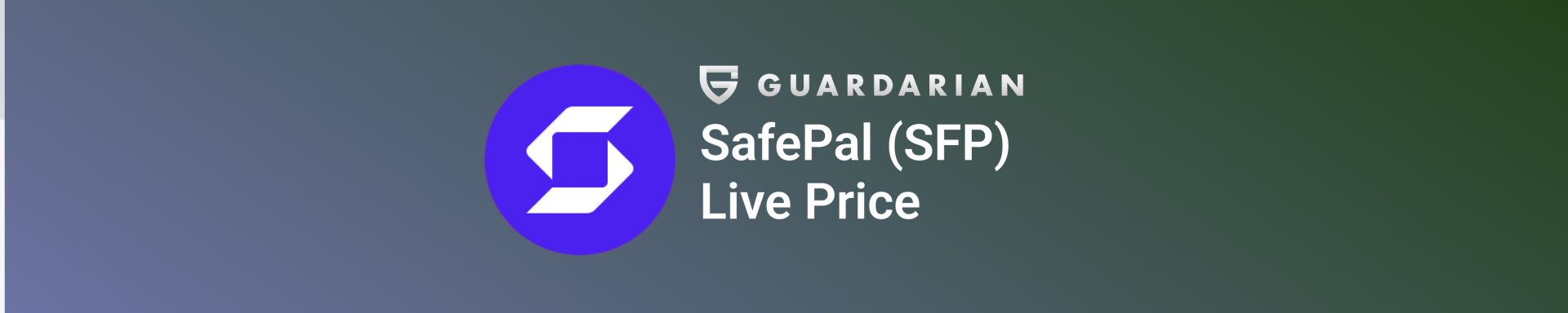SafePal (SFP) Price