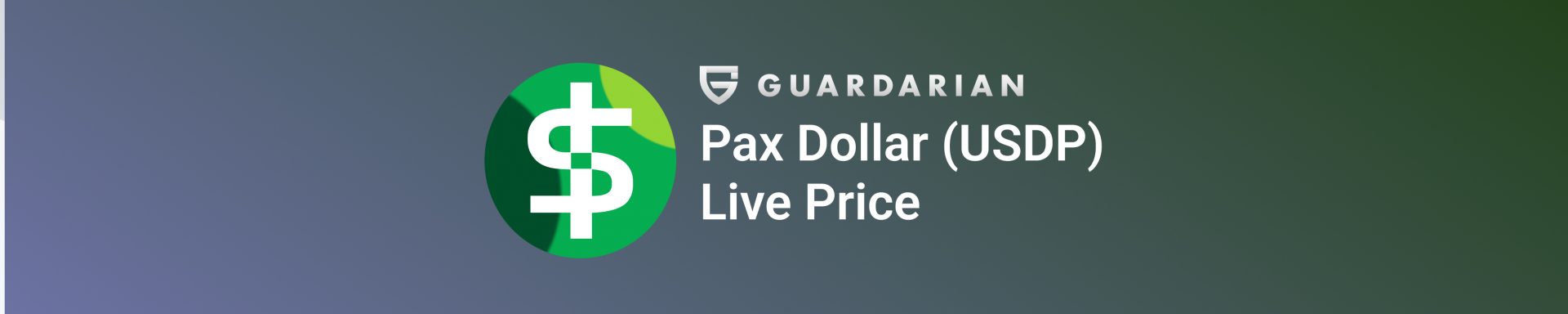 Pax Dollar (USDP) Price