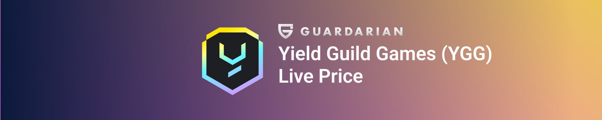 Yield Guild Games (YGG) Price