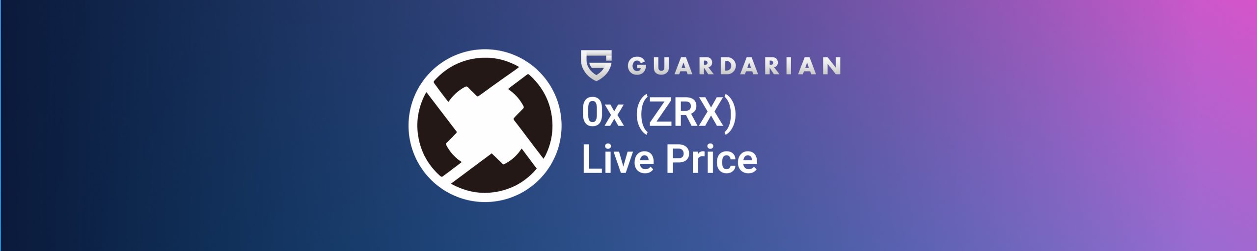 ZRX Price Live cover