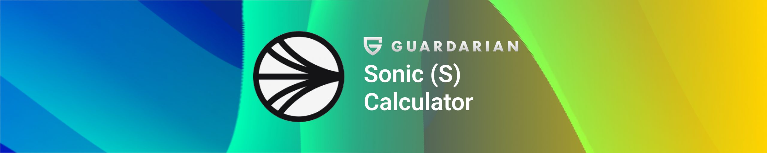 Sonic (S) Calculator cover